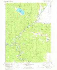 Download a high-resolution, GPS-compatible USGS topo map for Crescent Mills, CA (1980 edition)