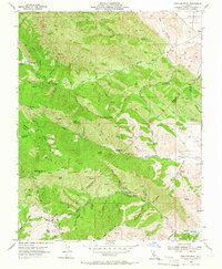 Download a high-resolution, GPS-compatible USGS topo map for Crevison Peak, CA (1966 edition)