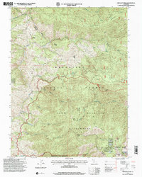 Download a high-resolution, GPS-compatible USGS topo map for Crockett Peak, CA (2001 edition)