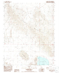Download a high-resolution, GPS-compatible USGS topo map for Cronese Lakes, CA (1986 edition)