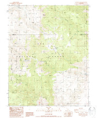 Download a high-resolution, GPS-compatible USGS topo map for Crooked Creek, CA (1987 edition)