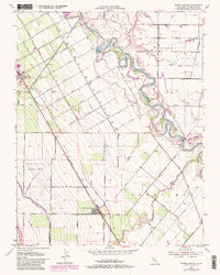 Download a high-resolution, GPS-compatible USGS topo map for Crows Landing, CA (1981 edition)