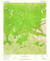Download a high-resolution, GPS-compatible USGS topo map for Crystal Lake, CA (1964 edition)
