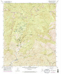 Download a high-resolution, GPS-compatible USGS topo map for Crystal Lake, CA (1974 edition)