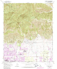 Download a high-resolution, GPS-compatible USGS topo map for Cucamonga Peak, CA (1988 edition)