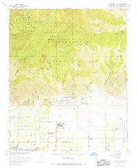 Download a high-resolution, GPS-compatible USGS topo map for Cucamonga Peak, CA (1968 edition)
