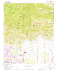 Download a high-resolution, GPS-compatible USGS topo map for Cucamonga Peak, CA (1980 edition)