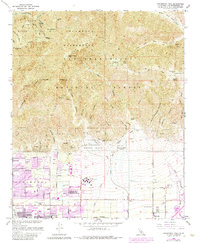 preview thumbnail of historical topo map of San Bernardino County, CA in 1966