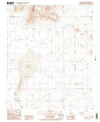 Download a high-resolution, GPS-compatible USGS topo map for Cuddeback Lake, CA (1988 edition)