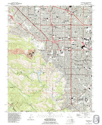 Download a high-resolution, GPS-compatible USGS topo map for Cupertino, CA (1995 edition)