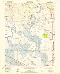 Download a high-resolution, GPS-compatible USGS topo map for Cuttings Wharf, CA (1951 edition)