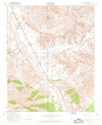 Download a high-resolution, GPS-compatible USGS topo map for Cuyama Peak, CA (1969 edition)