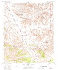 Download a high-resolution, GPS-compatible USGS topo map for Cuyama Peak, CA (1982 edition)