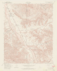Download a high-resolution, GPS-compatible USGS topo map for Cuyama Peak, CA (1969 edition)