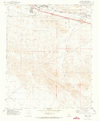 Download a high-resolution, GPS-compatible USGS topo map for Daggett, CA (1973 edition)