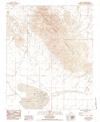 Download a high-resolution, GPS-compatible USGS topo map for Dale Lake, CA (1985 edition)
