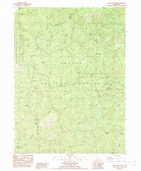 Download a high-resolution, GPS-compatible USGS topo map for Damnation Peak, CA (1982 edition)