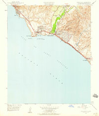 Download a high-resolution, GPS-compatible USGS topo map for Dana Point, CA (1959 edition)
