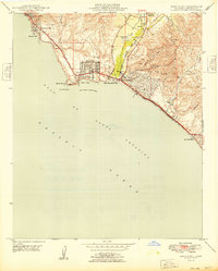 Download a high-resolution, GPS-compatible USGS topo map for Dana Point, CA (1949 edition)