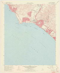 Download a high-resolution, GPS-compatible USGS topo map for Dana Point, CA (1970 edition)