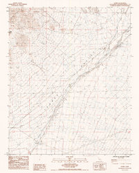 Download a high-resolution, GPS-compatible USGS topo map for Danby, CA (1985 edition)