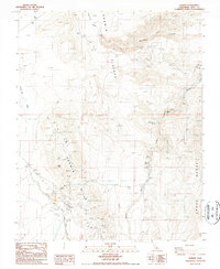Download a high-resolution, GPS-compatible USGS topo map for Darwin, CA (1987 edition)