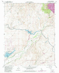 Download a high-resolution, GPS-compatible USGS topo map for Daulton, CA (1991 edition)