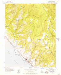 Download a high-resolution, GPS-compatible USGS topo map for Davenport, CA (1957 edition)