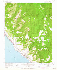 Download a high-resolution, GPS-compatible USGS topo map for Davenport, CA (1964 edition)