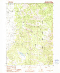 Download a high-resolution, GPS-compatible USGS topo map for Davis Creek, CA (1990 edition)