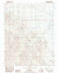 Download a high-resolution, GPS-compatible USGS topo map for Daylight Pass, CA (1988 edition)