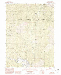 Download a high-resolution, GPS-compatible USGS topo map for Dedrick, CA (1982 edition)