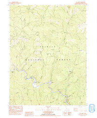Download a high-resolution, GPS-compatible USGS topo map for Del Loma, CA (1985 edition)