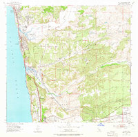 preview thumbnail of historical topo map of California, United States in 1953