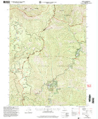 Download a high-resolution, GPS-compatible USGS topo map for Denny, CA (2003 edition)