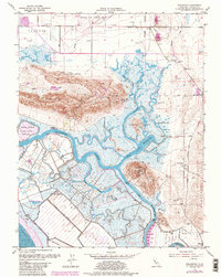 Download a high-resolution, GPS-compatible USGS topo map for Denverton, CA (1987 edition)