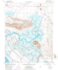 Download a high-resolution, GPS-compatible USGS topo map for Denverton, CA (1987 edition)