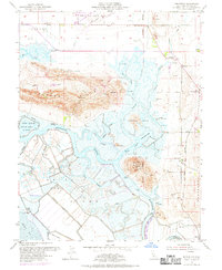 Download a high-resolution, GPS-compatible USGS topo map for Denverton, CA (1969 edition)