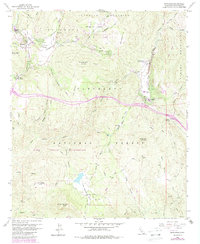 Download a high-resolution, GPS-compatible USGS topo map for Descanso, CA (1988 edition)