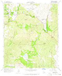 Download a high-resolution, GPS-compatible USGS topo map for Descanso, CA (1965 edition)