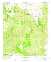 Download a high-resolution, GPS-compatible USGS topo map for Descanso, CA (1961 edition)