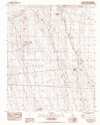 Download a high-resolution, GPS-compatible USGS topo map for Desert Spring, CA (1986 edition)