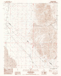 Download a high-resolution, GPS-compatible USGS topo map for Desert, CA (1985 edition)