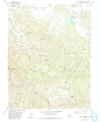 Download a high-resolution, GPS-compatible USGS topo map for Detert Reservoir, CA (1993 edition)