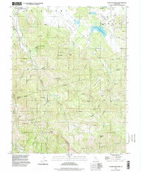 Download a high-resolution, GPS-compatible USGS topo map for Detert Reservoir, CA (1998 edition)