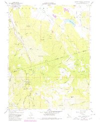 Download a high-resolution, GPS-compatible USGS topo map for Detert Reservoir, CA (1980 edition)