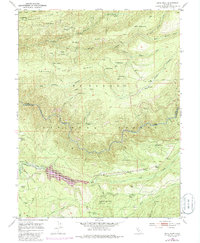 Download a high-resolution, GPS-compatible USGS topo map for Devil Peak, CA (1986 edition)
