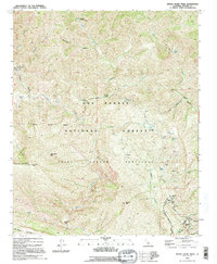 Download a high-resolution, GPS-compatible USGS topo map for Devils Heart Peak, CA (1995 edition)