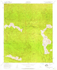 Download a high-resolution, GPS-compatible USGS topo map for Devils Heart Peak, CA (1959 edition)