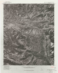 Download a high-resolution, GPS-compatible USGS topo map for Devils Heart Peak, CA (1976 edition)